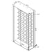 Montara Wine Cabinet with LED Lighting - Home Furniture And More (Brentwood, MD)