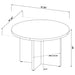 Jamestown Dining Table - Home Furniture And More (Brentwood, MD)