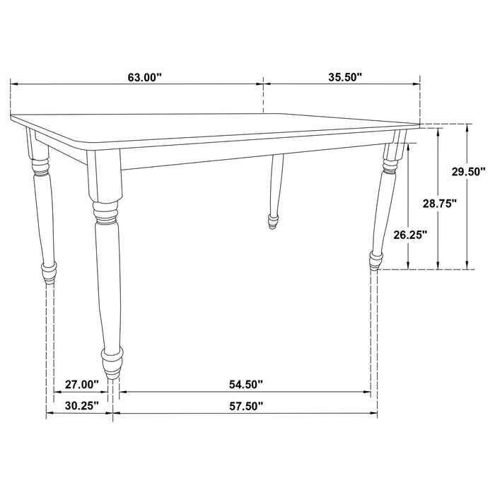 Hollyoak Dining Set - Home Furniture And More (Brentwood, MD)