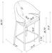 Chadwick Counter Chair - Home Furniture And More (Brentwood, MD)