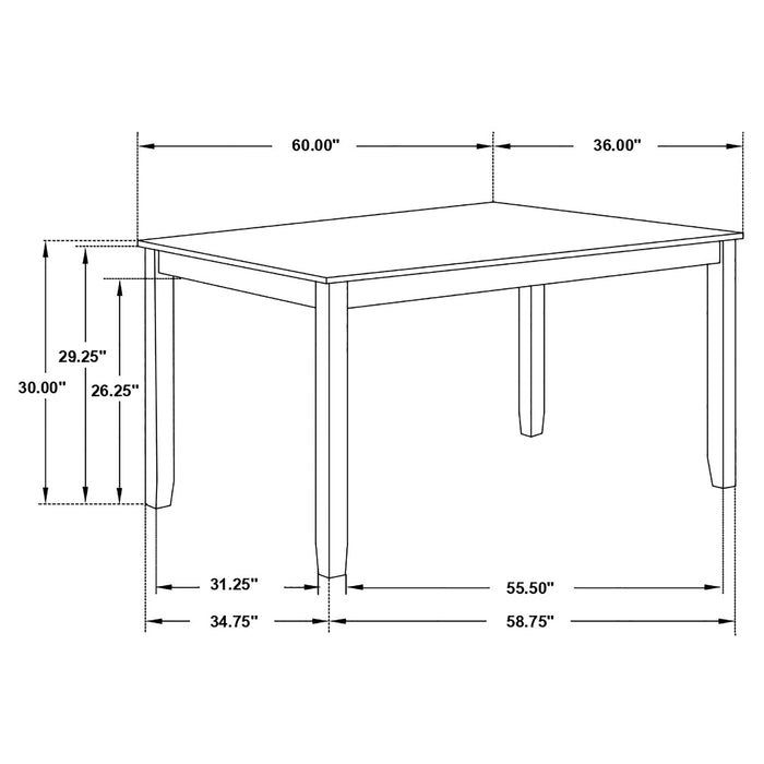 Fortress Dining Set - Home Furniture And More (Brentwood, MD)