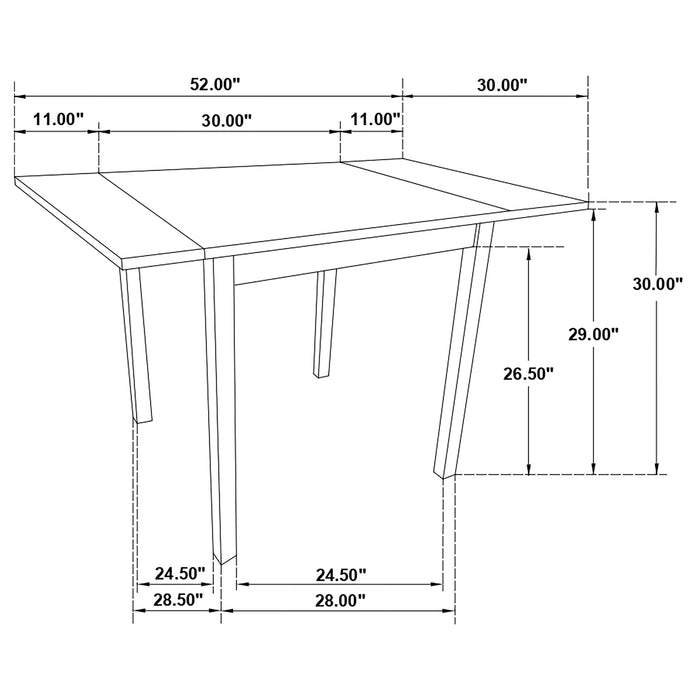 Kelso Extension Dining Table - Home Furniture And More (Brentwood, MD)