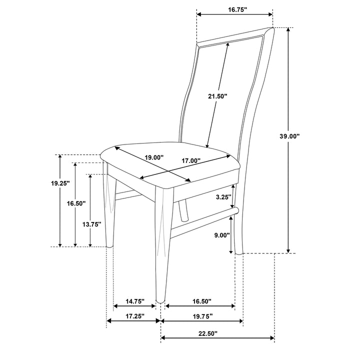 Adina Dining Set - Home Furniture And More (Brentwood, MD)