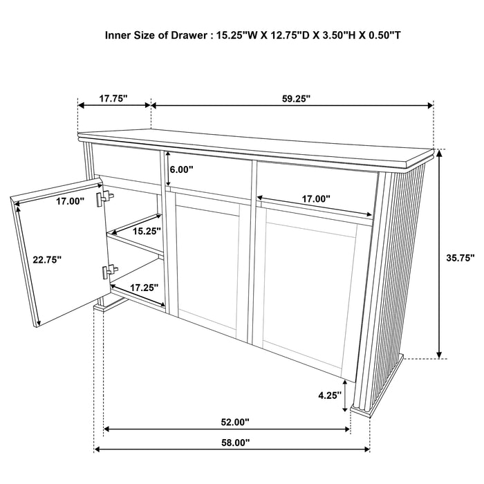 Adina Dining Set - Home Furniture And More (Brentwood, MD)