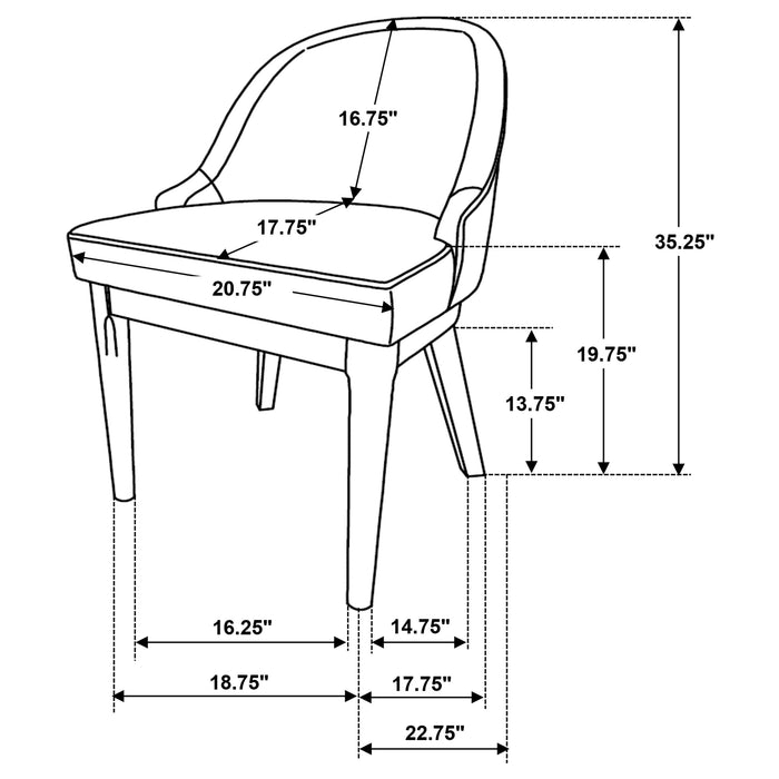 Reseda Dining Set - Home Furniture And More (Brentwood, MD)