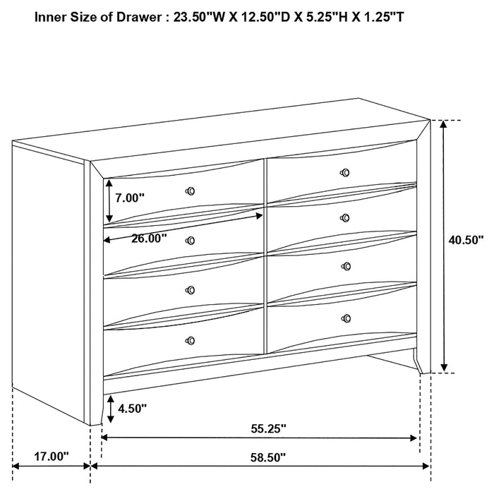 Briana Dresser - Home Furniture And More (Brentwood, MD)