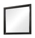 Briana Rectangle Dresser Mirror Black - Home Furniture And More (Brentwood, MD)