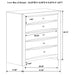 Briana Chest of Drawers - Home Furniture And More (Brentwood, MD)