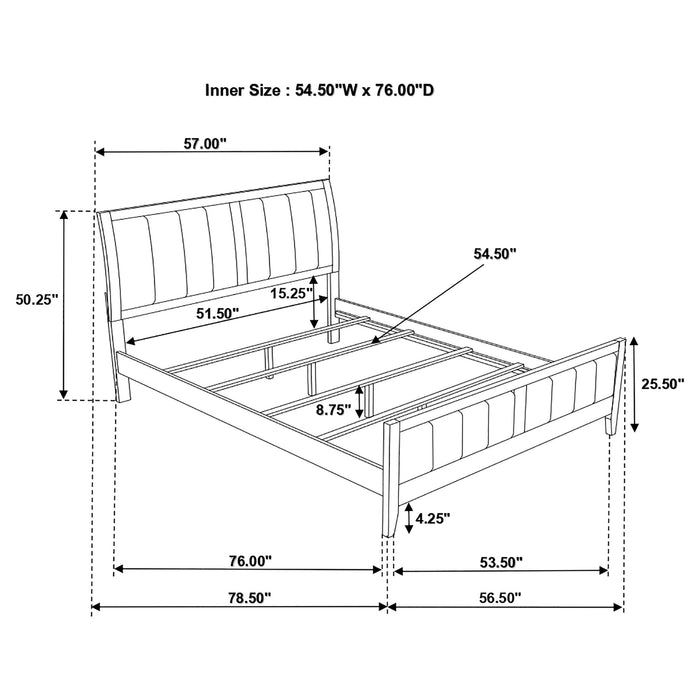 Carlton Bedroom Set - Home Furniture And More (Brentwood, MD)