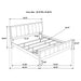 Carlton Panel Bed - Home Furniture And More (Brentwood, MD)