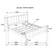 Carlton Panel Bed - Home Furniture And More (Brentwood, MD)