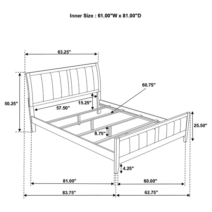 Carlton Bedroom Set - Home Furniture And More (Brentwood, MD)