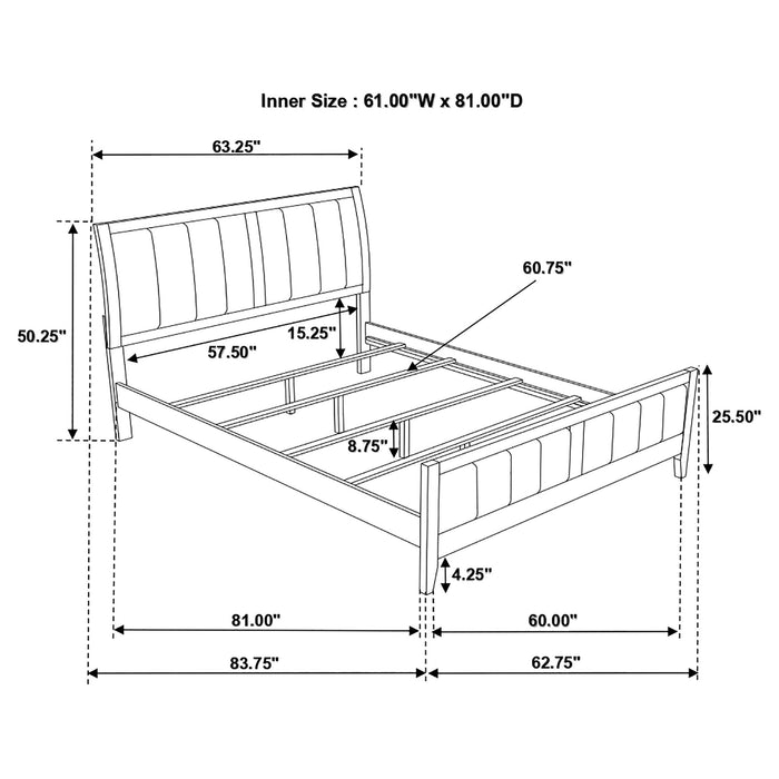 Carlton Panel Bed - Home Furniture And More (Brentwood, MD)