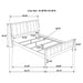 Carlton Panel Bed - Home Furniture And More (Brentwood, MD)