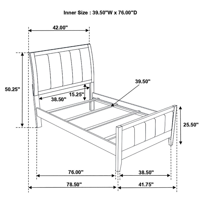 Carlton Bedroom Set - Home Furniture And More (Brentwood, MD)