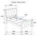 Carlton Panel Bed - Home Furniture And More (Brentwood, MD)