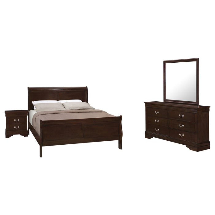 Louis Philippe Bedroom Set - Home Furniture And More (Brentwood, MD)