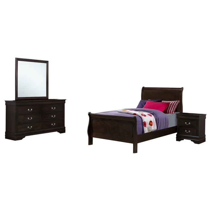 Louis Philippe Bedroom Set - Home Furniture And More (Brentwood, MD)