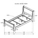 Louis Philippe Bedroom Set - Home Furniture And More (Brentwood, MD)