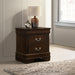 Louis Philippe Nightstand - Home Furniture And More (Brentwood, MD)