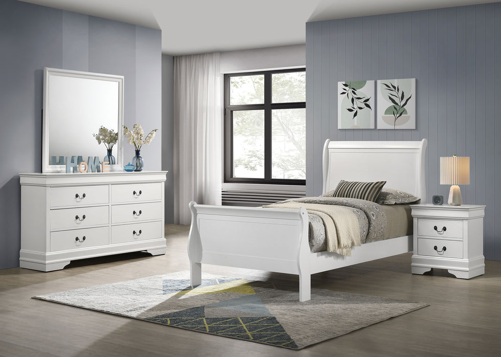 Louis Philippe Bedroom Set - Home Furniture And More (Brentwood, MD)