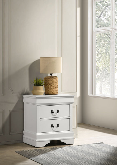 Louis Philippe Nightstand - Home Furniture And More (Brentwood, MD)