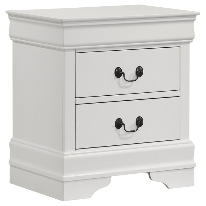 Louis Philippe Nightstand - Home Furniture And More (Brentwood, MD)