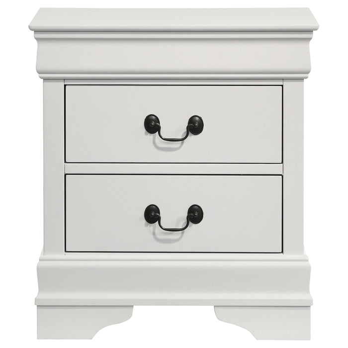 Louis Philippe Nightstand - Home Furniture And More (Brentwood, MD)
