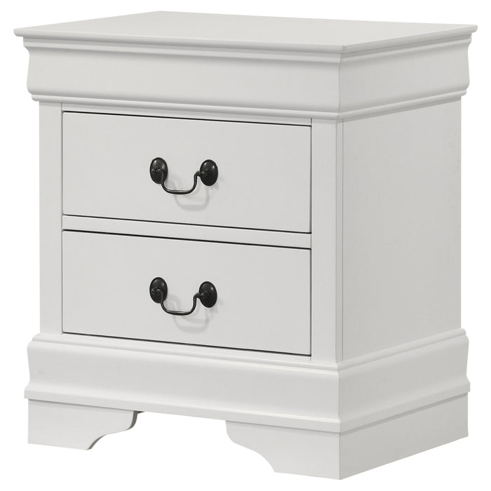 Louis Philippe Nightstand - Home Furniture And More (Brentwood, MD)