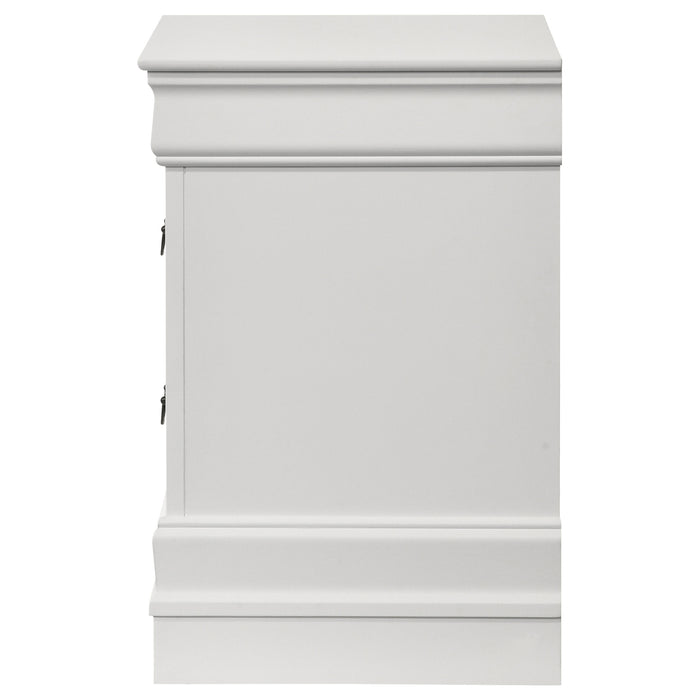 Louis Philippe Nightstand - Home Furniture And More (Brentwood, MD)