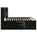 Briana Bookcase Platform Storage Bed - Home Furniture And More (Brentwood, MD)