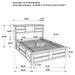 Briana Bookcase Platform Storage Bed - Home Furniture And More (Brentwood, MD)