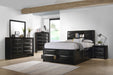 Briana Bookcase Platform Storage Bed - Home Furniture And More (Brentwood, MD)