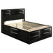 Briana Bookcase Platform Storage Bed - Home Furniture And More (Brentwood, MD)