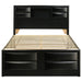 Briana Bookcase Platform Storage Bed - Home Furniture And More (Brentwood, MD)