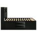 Briana Bookcase Platform Storage Bed - Home Furniture And More (Brentwood, MD)