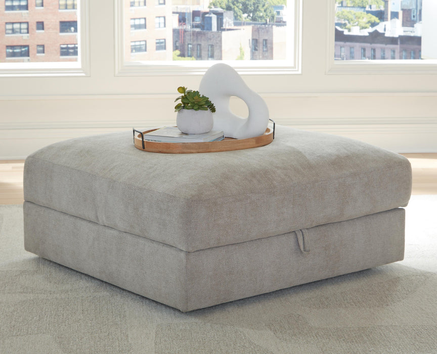 Aslan Court Ottoman With Storage - Home Furniture And More (Brentwood, MD)