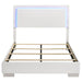 Felicity Panel Bed with LED Lighting - Home Furniture And More (Brentwood, MD)
