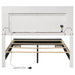 Felicity Panel Bed with LED Lighting - Home Furniture And More (Brentwood, MD)