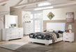 Felicity Panel Bed with LED Lighting - Home Furniture And More (Brentwood, MD)