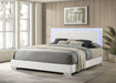 Felicity Panel Bed with LED Lighting - Home Furniture And More (Brentwood, MD)