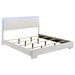 Felicity Panel Bed with LED Lighting - Home Furniture And More (Brentwood, MD)