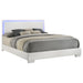 Felicity Panel Bed with LED Lighting - Home Furniture And More (Brentwood, MD)