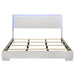 Felicity Panel Bed with LED Lighting - Home Furniture And More (Brentwood, MD)