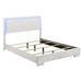 Felicity Panel Bed with LED Lighting - Home Furniture And More (Brentwood, MD)