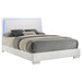 Felicity Panel Bed with LED Lighting - Home Furniture And More (Brentwood, MD)