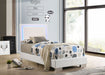 Felicity Panel Bed with LED Lighting - Home Furniture And More (Brentwood, MD)