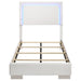 Felicity Panel Bed with LED Lighting - Home Furniture And More (Brentwood, MD)