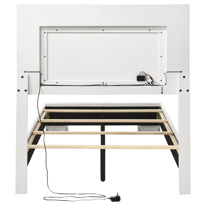Felicity Panel Bed with LED Lighting - Home Furniture And More (Brentwood, MD)
