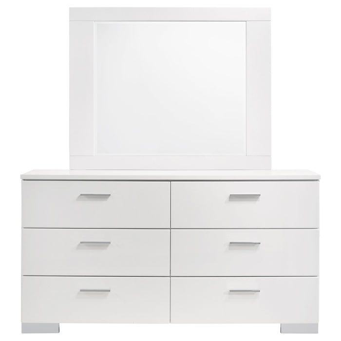 Felicity Dresser with Mirror - Home Furniture And More (Brentwood, MD)